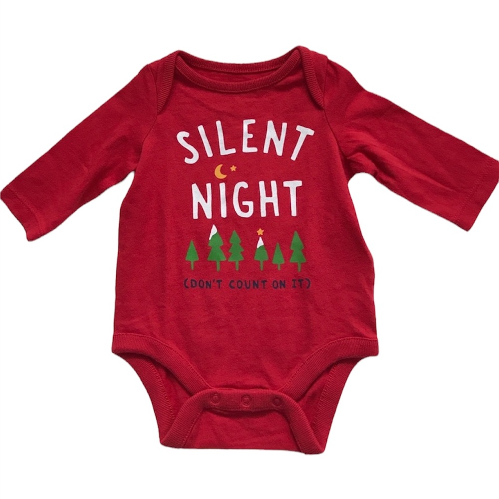 NWOT Baby Gap Christmas onesie
